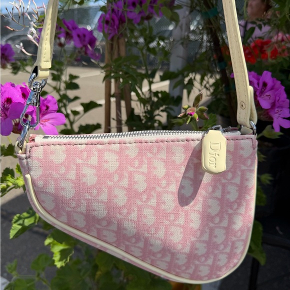 Dior Pink Oblique Mini Shoulder Bag - Picture 9 of 13